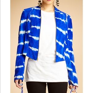 RACHEL Rachel Roy | Stitched Up TieDye Crop Jacket